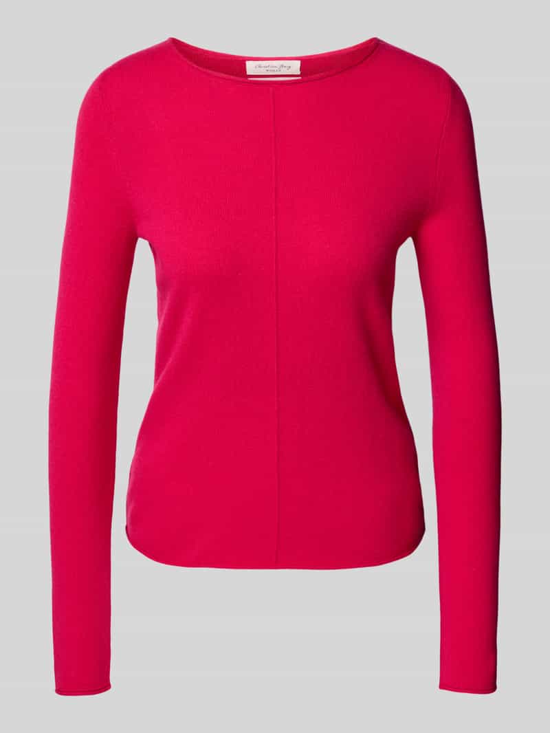 Christian Berg Woman Gebreide pullover van puur kasjmier