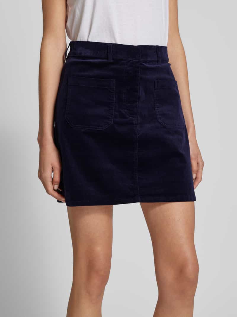 YAS Corduroy rok met opgestikte zakken model 'CORDA'