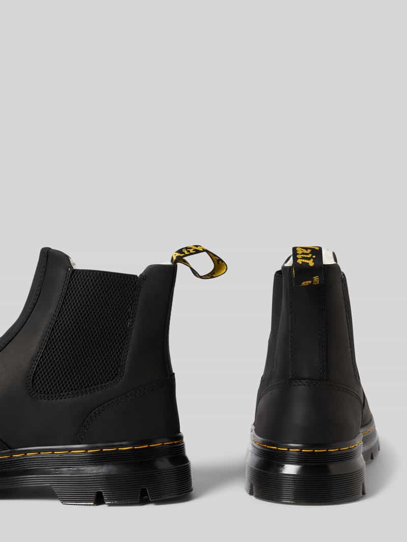 Dr. Martens Chelsea boots van leer met labeldetail model 'Embury'
