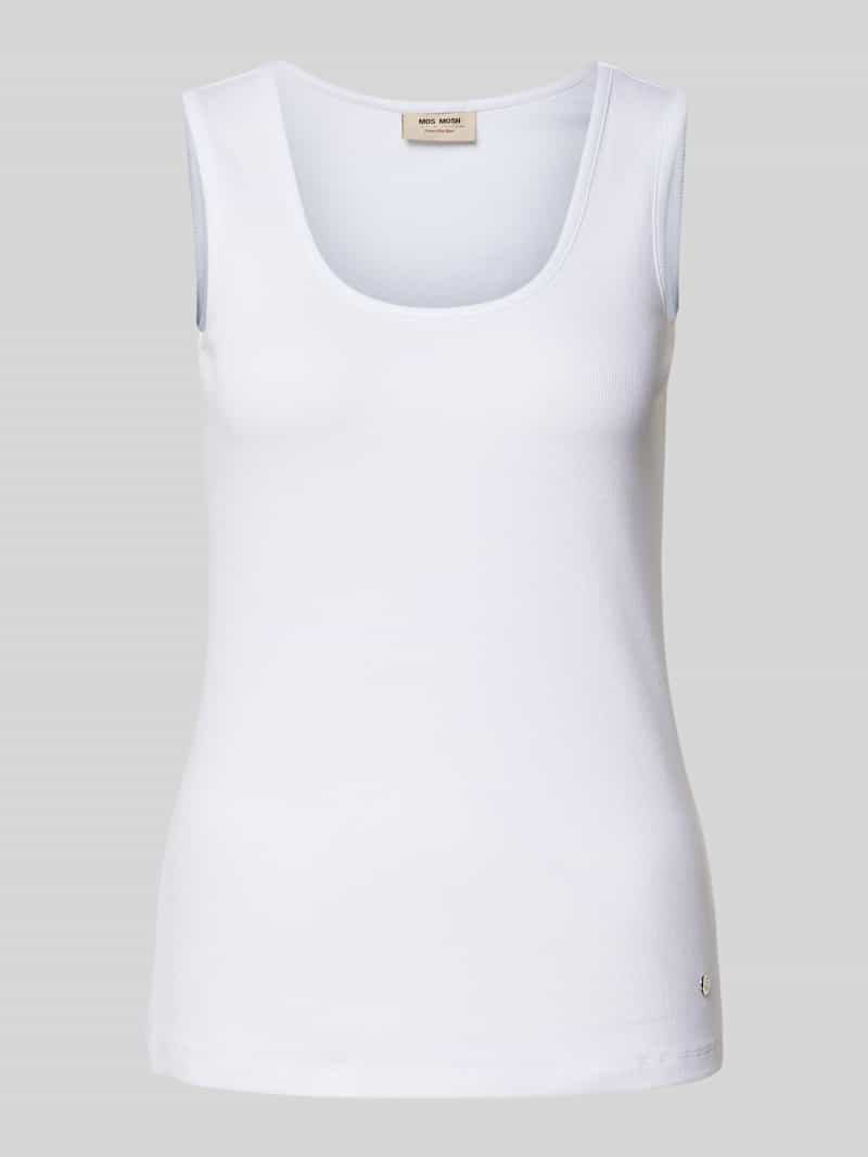 MOS MOSH Tanktop in riblook model 'Lani'