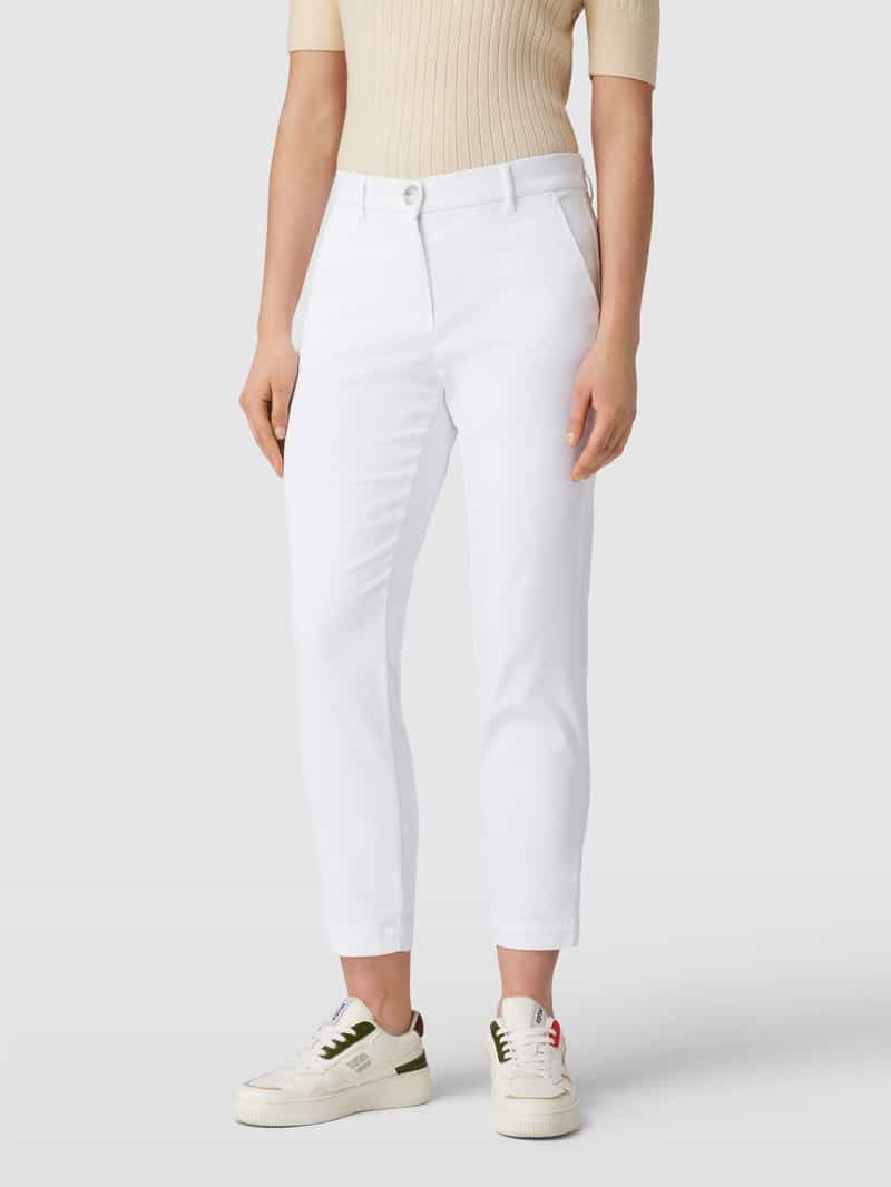 Regular fit chino met verkort model, model 'LUISA' TONI