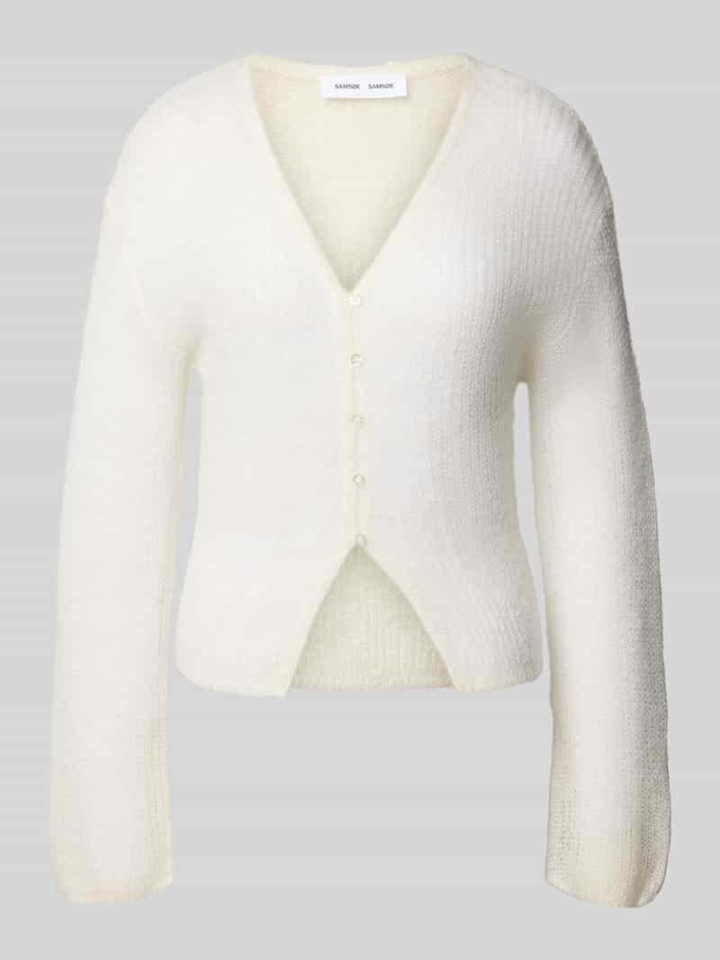 Samsøe Gebreid cardigan met wijde mouwen model 'POPPI'