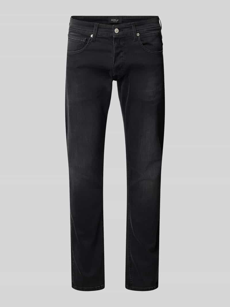 Replay Straight leg jeans in 5-pocketmodel model 'GROVER'