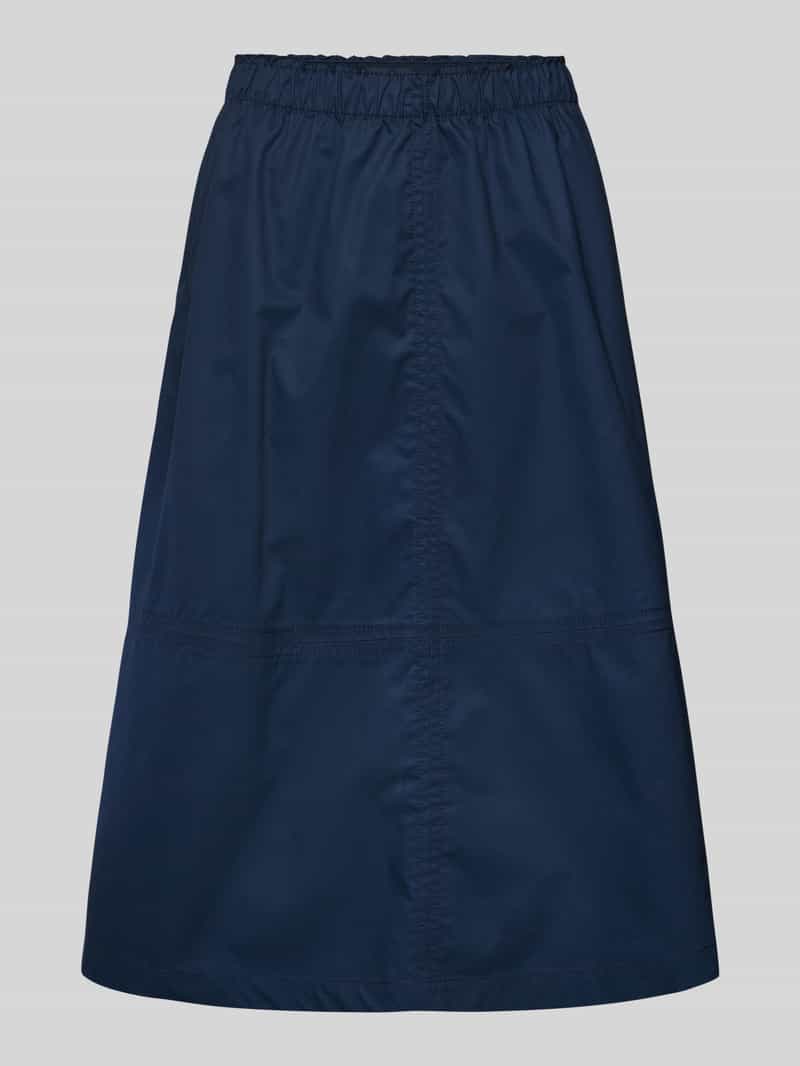 Christian Berg Woman Midirok met elastische band en steekzakken