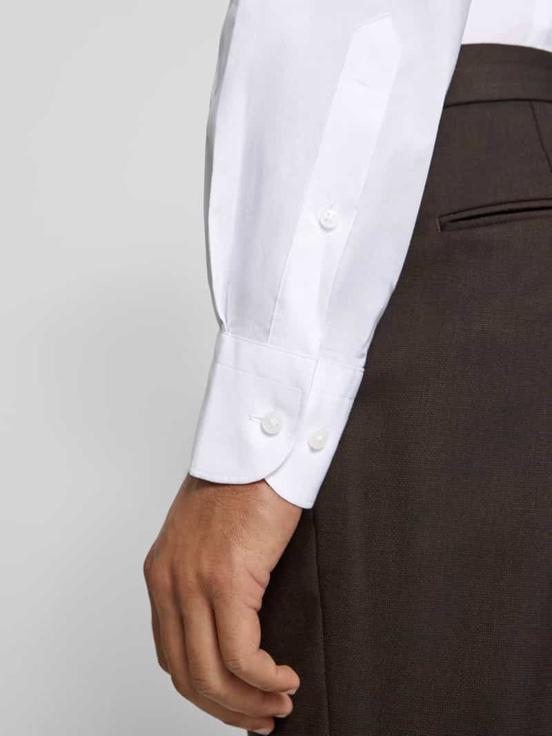 Tommy Hilfiger Tailored Slim fit zakelijk overhemd van katoenmix