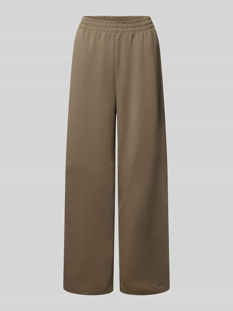 MSCH Copenhagen Flared stoffen broek met elastische band, model 'Edilina'