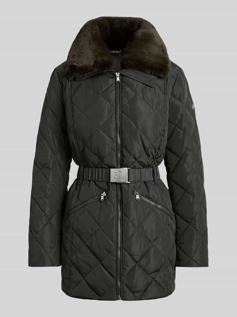 Lauren Ralph Lauren Gewatteerd jack met tailleriem