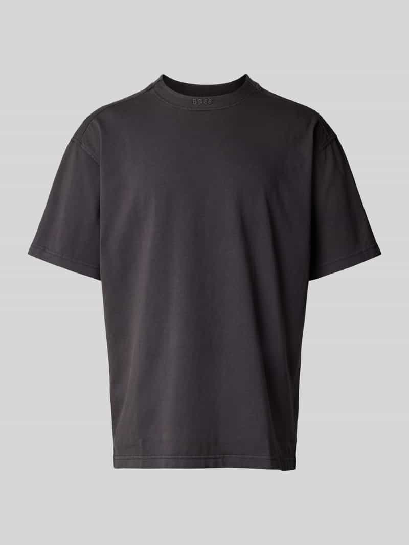 Boss Orange T-shirt met labelstitching