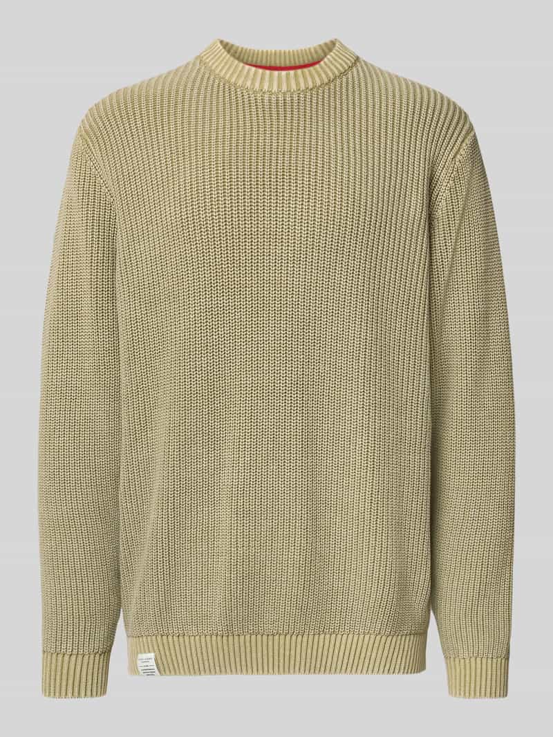 Pepe Jeans Regular fit pullover van puur katoen model 'PARKER CREW'