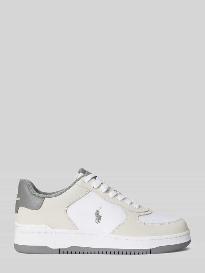 Polo Ralph Lauren Lage sneakers van leermix model 'MASTERS'