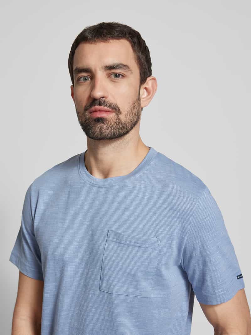 Tom Tailor Regular fit T-shirt van katoenmix