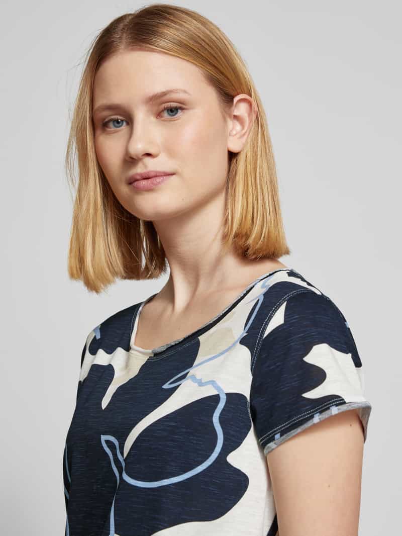 Tom Tailor Regular fit T-shirt van puur katoen
