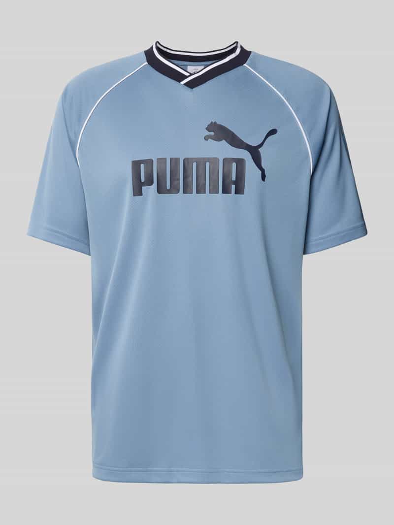 PUMA PERFORMANCE T-shirt met labelprint