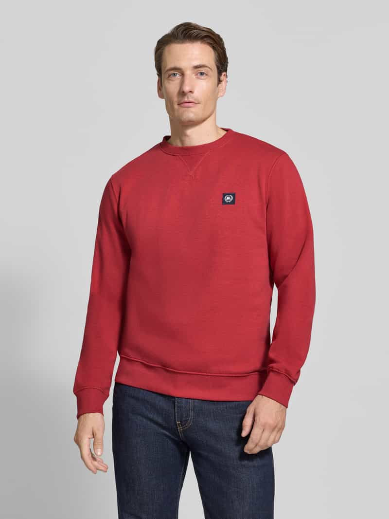 Lerros Regular fit sweatshirt van katoenmix