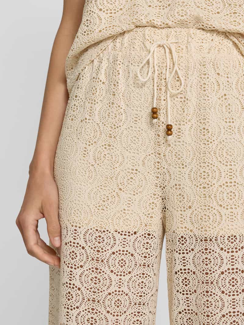 Vero Moda Wijde broek van kant model 'MAYA'
