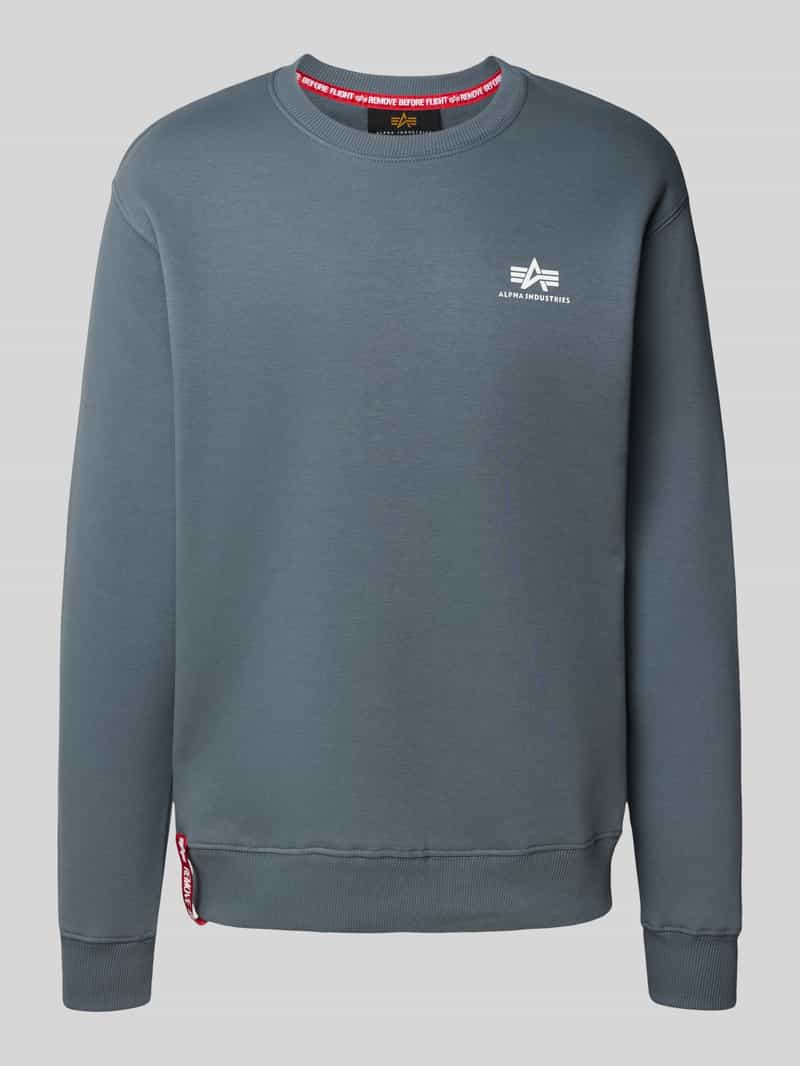 alpha industries Sweatshirt met labelprint