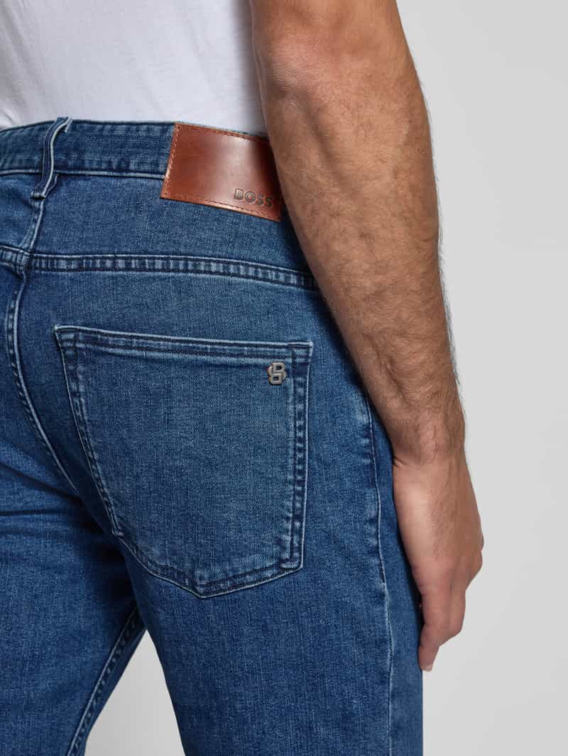 Boss Orange Slim fit jeans van katoenmix