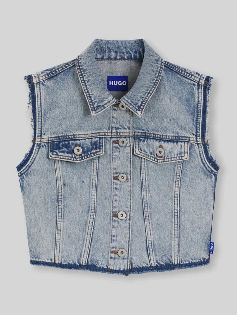 regular fit cropped spijkerjackje