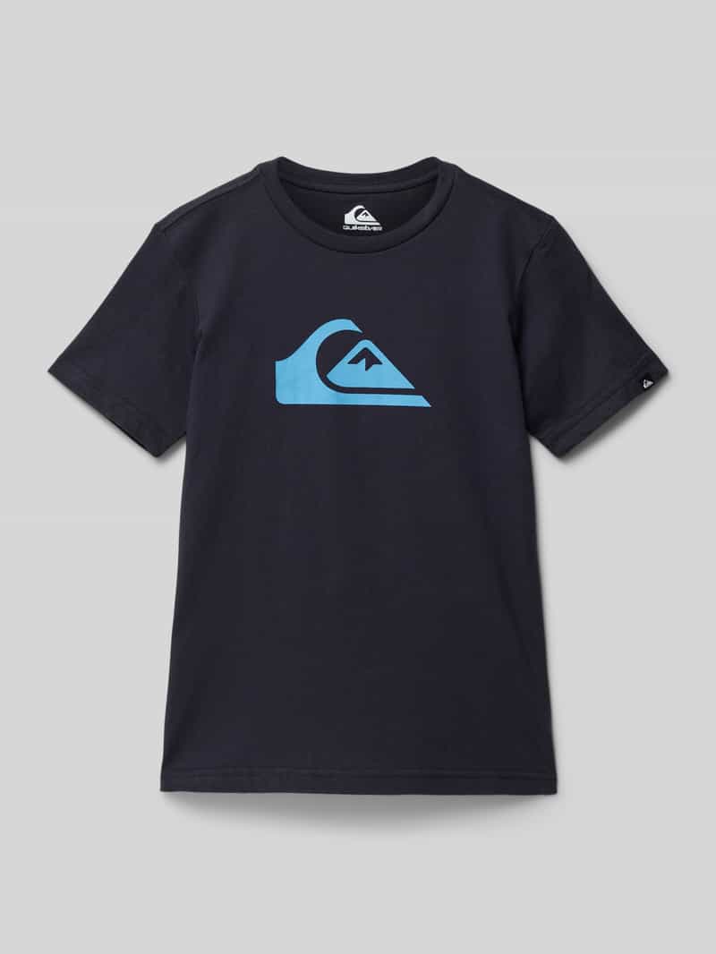 Quiksilver T-shirt met labelprint