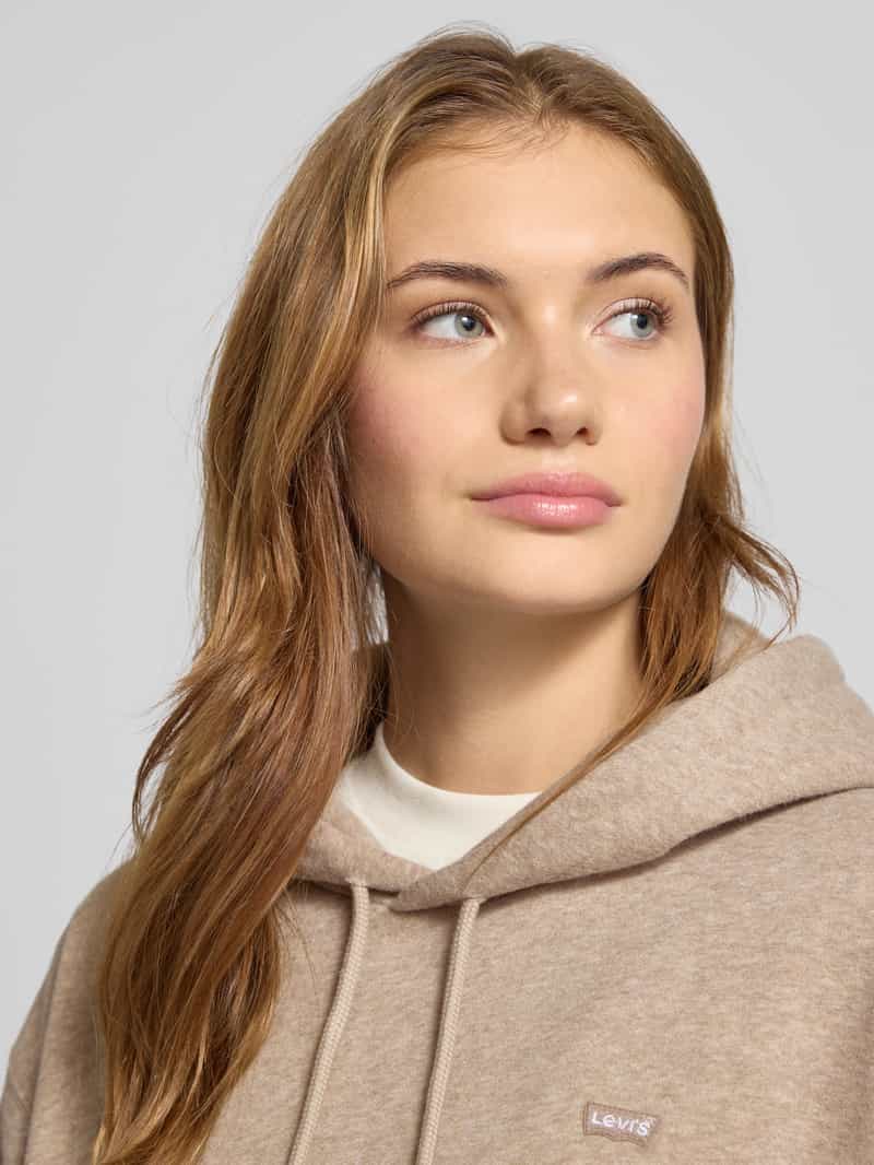 Levi's Hoodie met labelpatch en kangoeroezak
