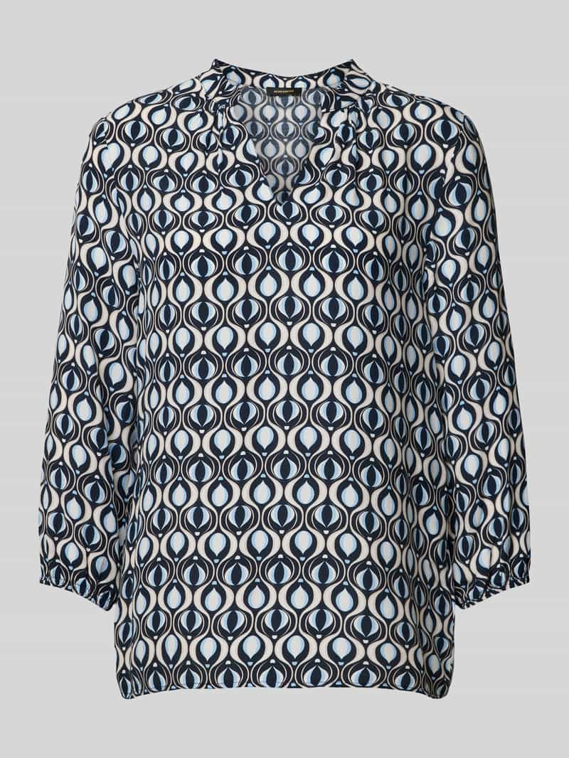 MORE & MORE Blouse met all-over motief