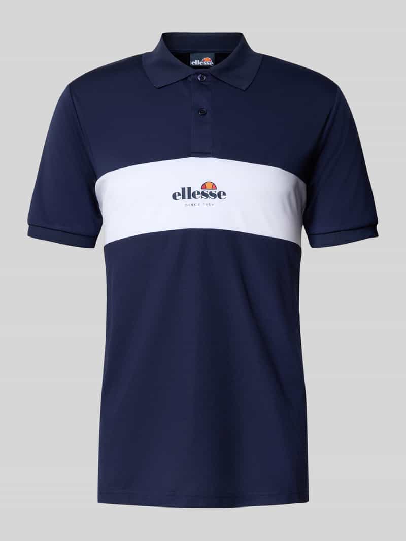 Ellesse Slim fit poloshirt met labelprint model 'MACKENNA'