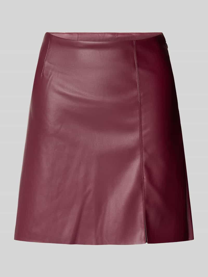 Noisy May Minirok in leerlook model 'CLARA PENNY'