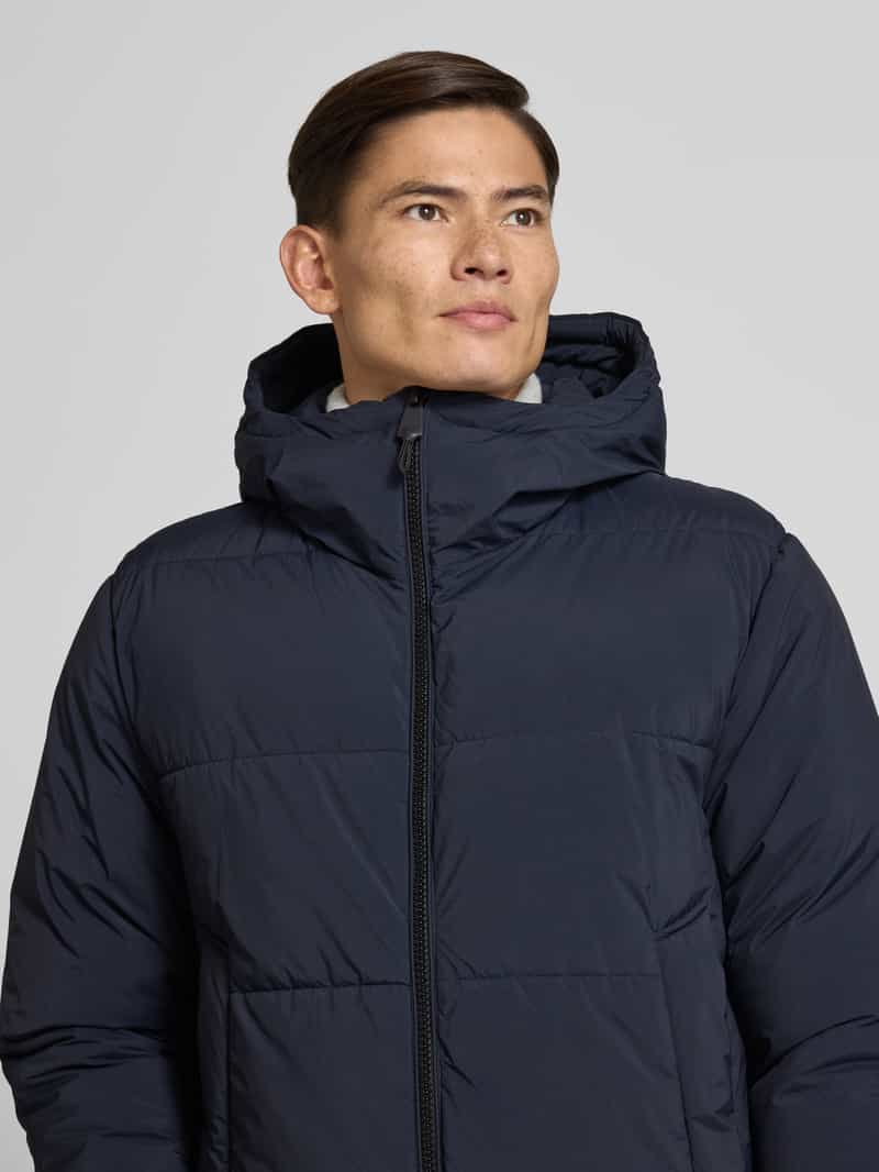 Strellson Regular fit gewatteerd jack met capuchon model 'SMOOTH'