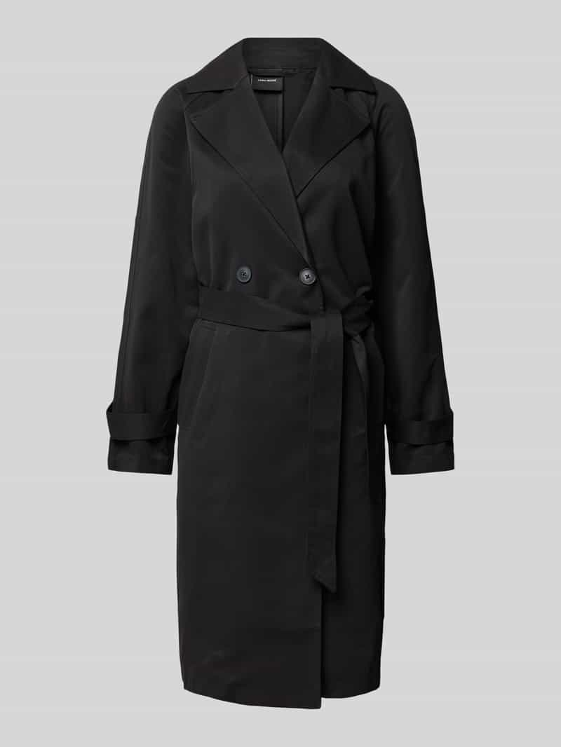 Vero Moda Outdoor Trenchcoat met strikceintuur, model 'LOU'