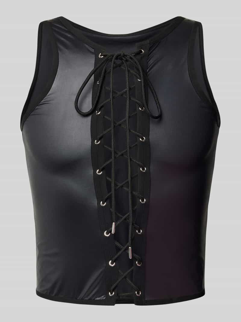 WOH Tanktop met vetersluiting model 'Night Universe'