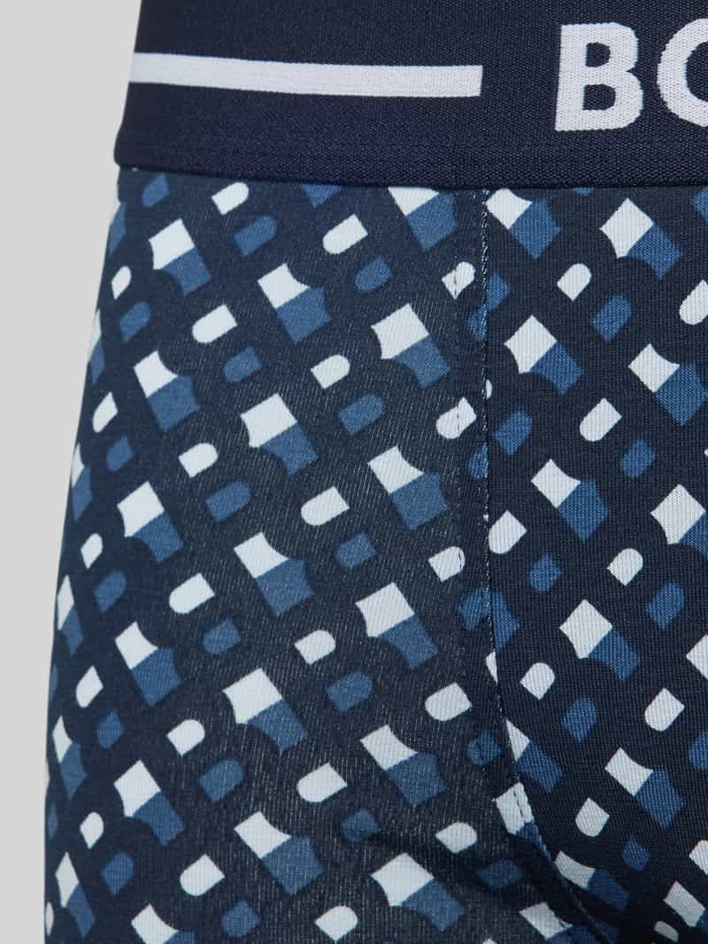 Boss Boxershort met elastische band met logo in een set van 3 stuks