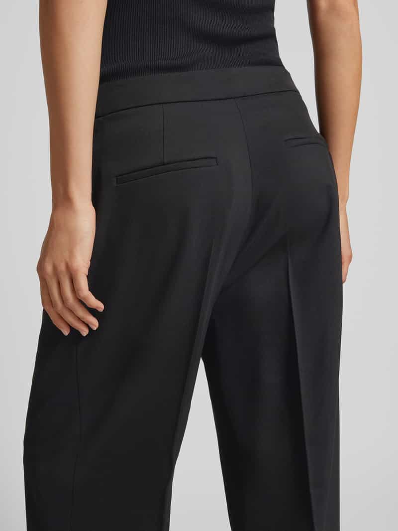 Calvin Klein Womenswear Wide leg pantalon met bandplooien