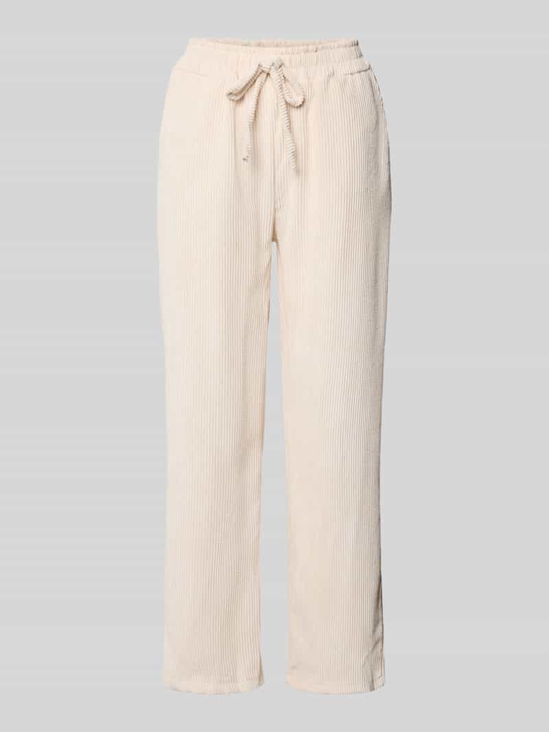 ZABAIONE Corduroy broek met elastische tailleband model 'La44raa'