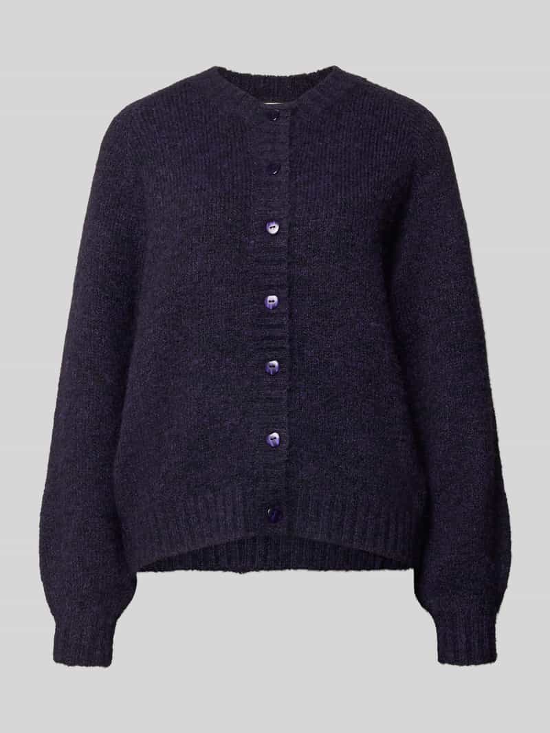 FREE QUENT Gebreid jack met ronde hals model 'Luisa'