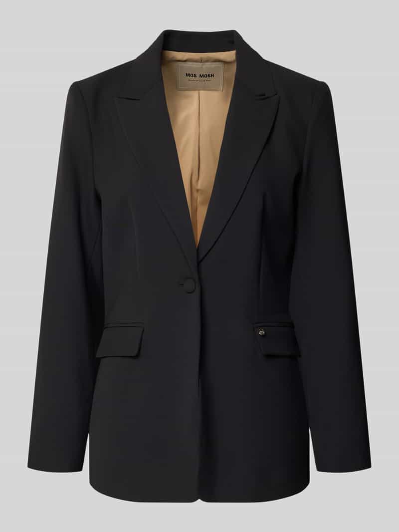 MOS MOSH Regular Fit blazer met reverskraag model 'Leonora'