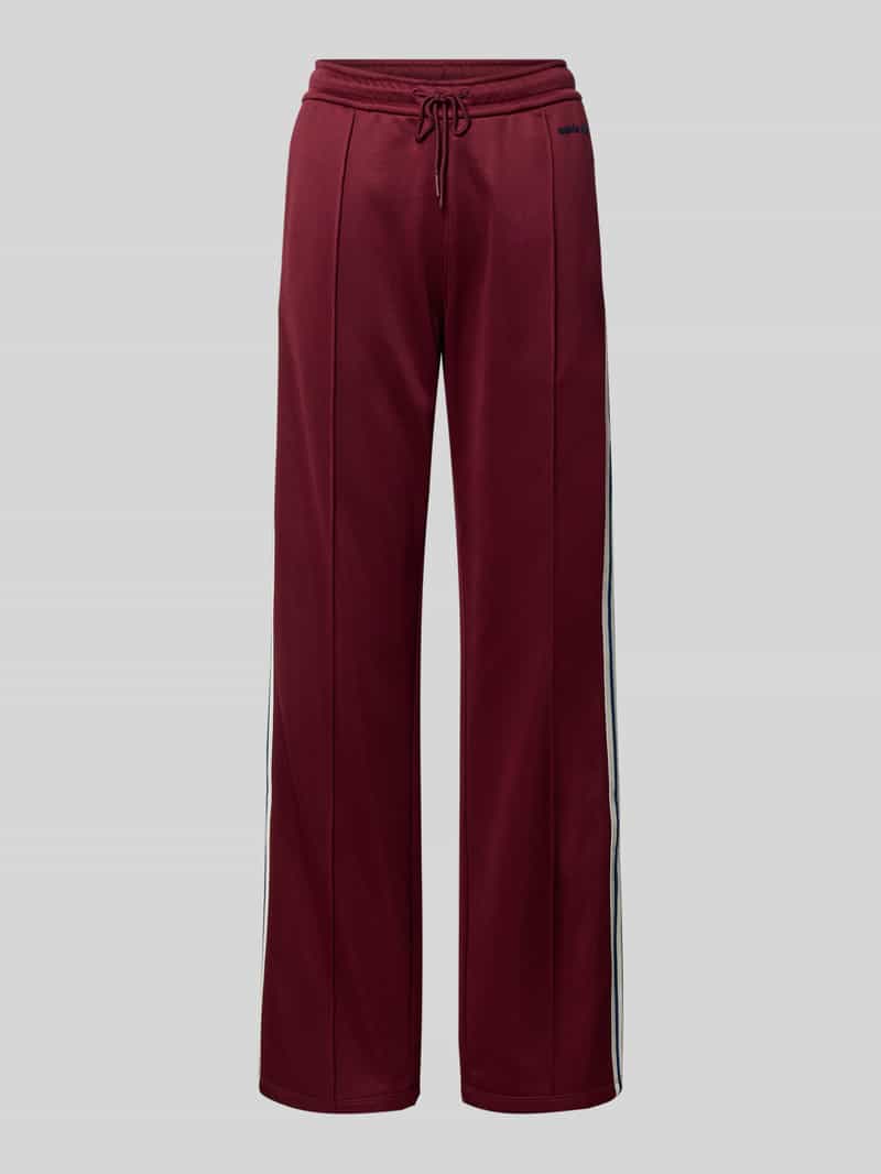 Calvin Klein Jeans Straight fit sweatpants met contraststrepen model 'Terry'