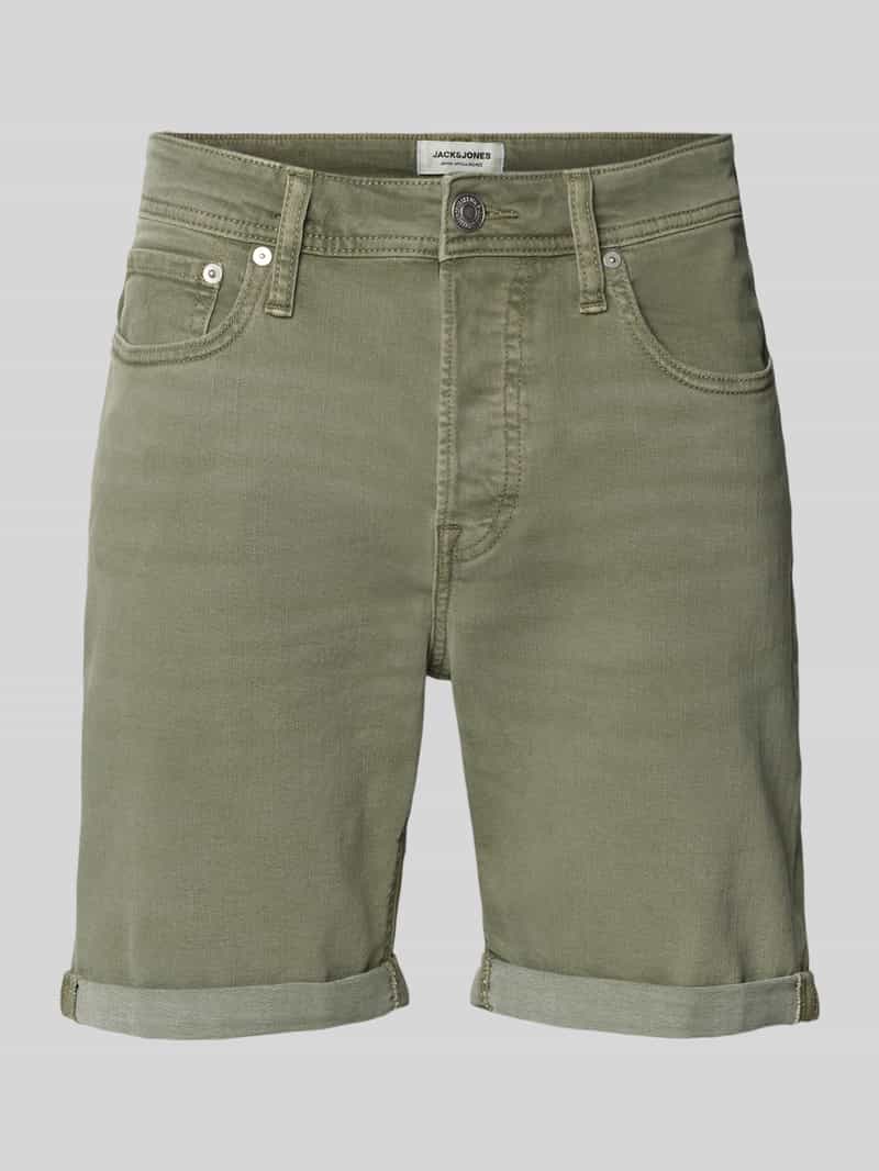 jack & jones Korte regular fit jeans in 5-pocketmodel model 'RICK'