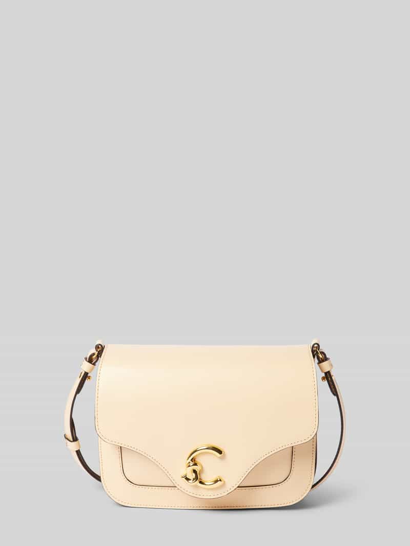 Coccinelle Handtas met labeldetail