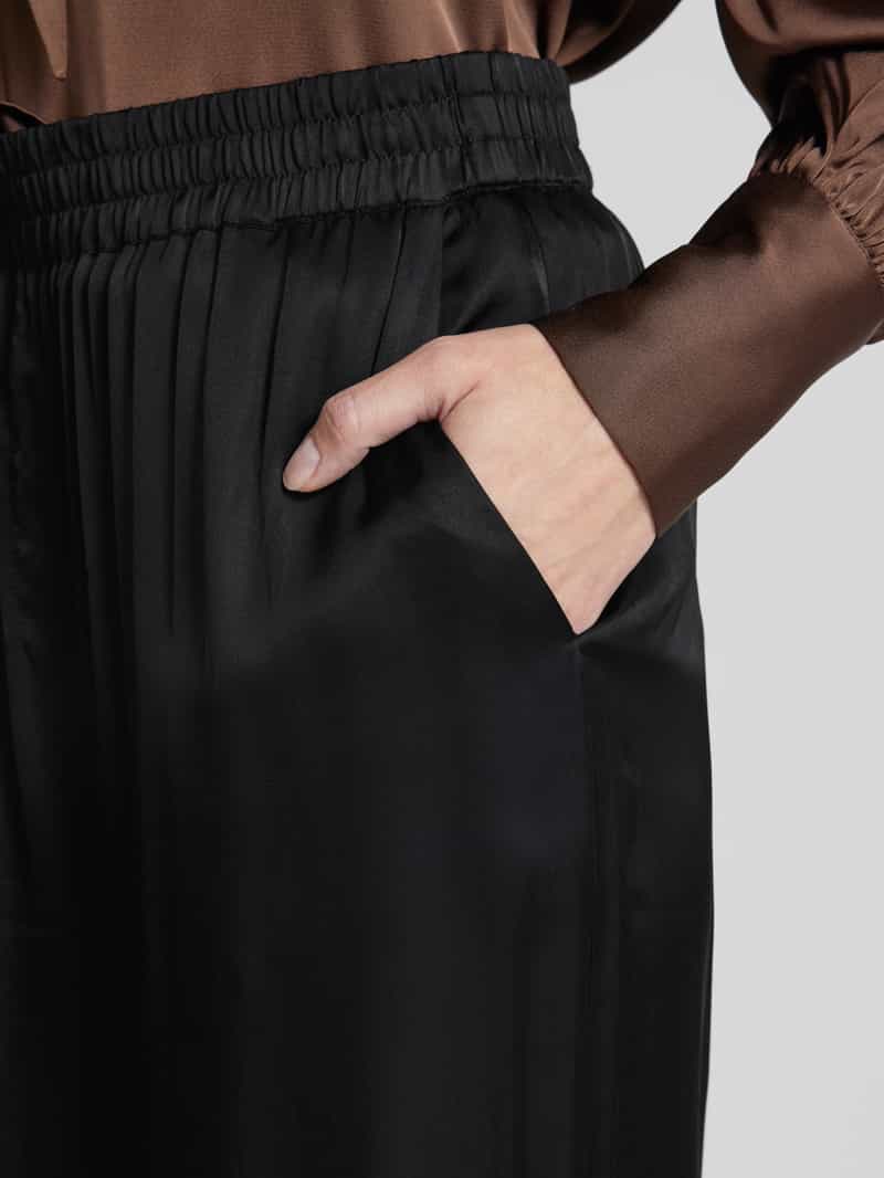 Emily Van den Bergh Stoffen broek met elastische band