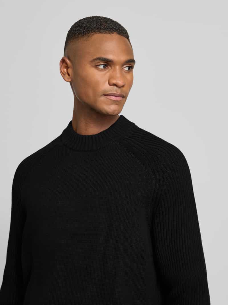 Selected Homme Regular fit gebreide pullover van puur katoen model 'DERECK'