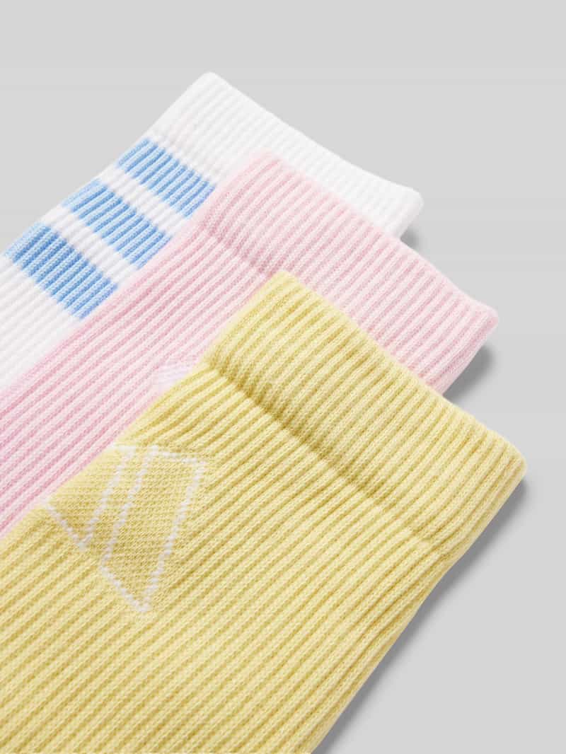 ADIDAS SPORTSWEAR Sokken met labelstitching in een set van 3 paar