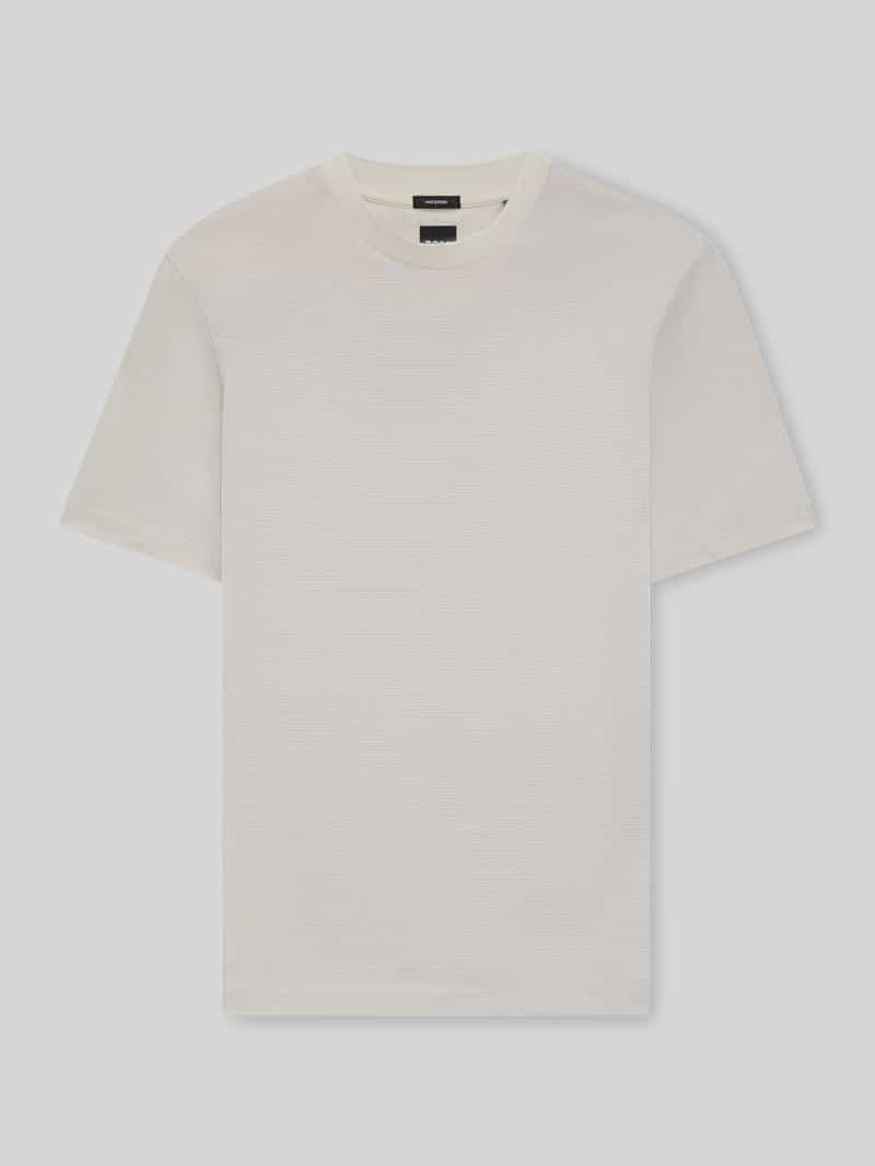 Boss Regular fit T-shirt van puur katoen model 'THOMPSON 432'