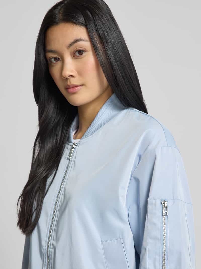 s.Oliver RED LABEL Relaxed fit blouson met ribboordjes