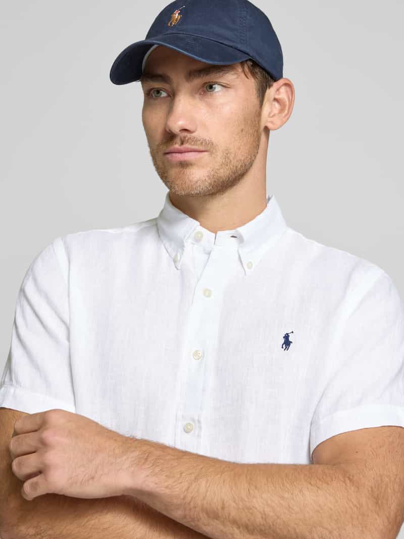 Polo Ralph Lauren Custom fit linnen overhemd met button-downkraag