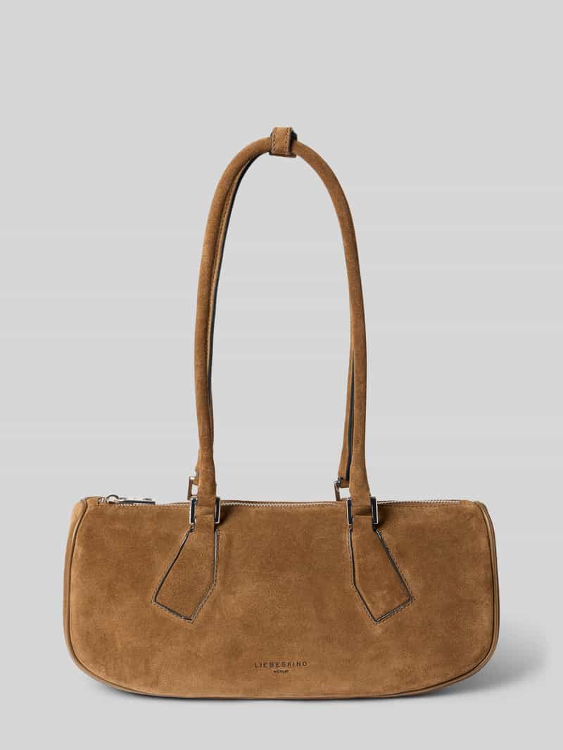 Handtas met labeldetail model 'CECILE'