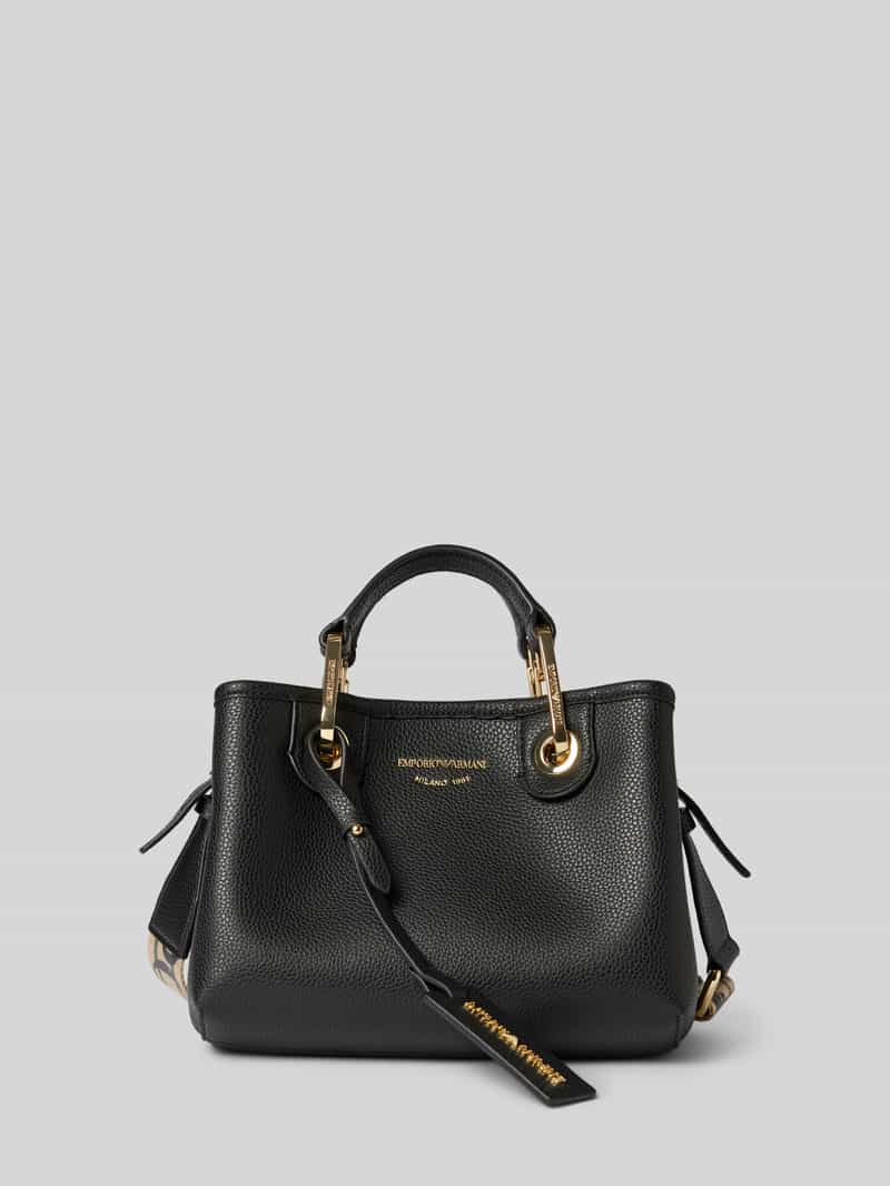 Emporio Armani Tote bag met labelapplicatie model 'ST.CERVO'