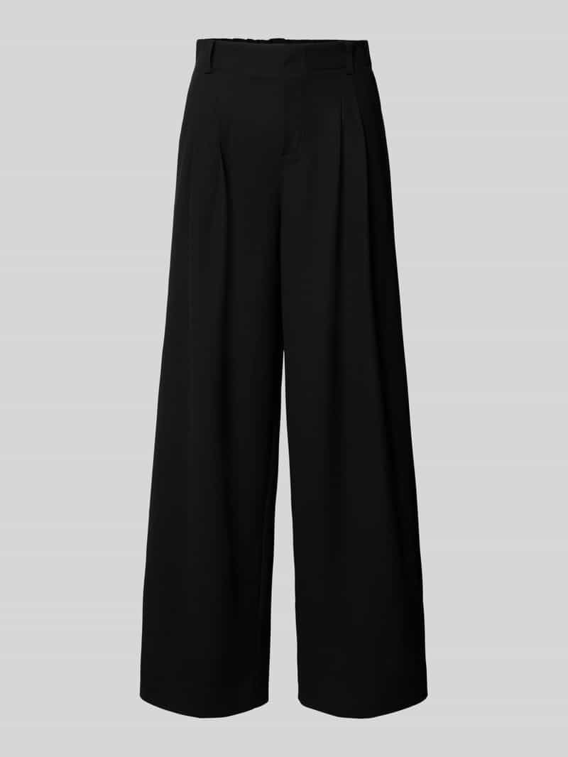 Only Brede broek met wafelstructuur model 'CRISTINA'