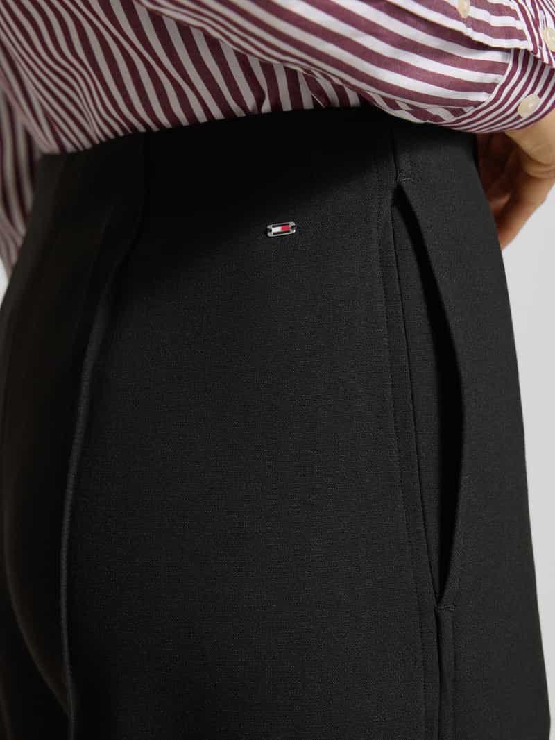 Tommy Hilfiger Wijde broek met viscose model 'PUNTO'
