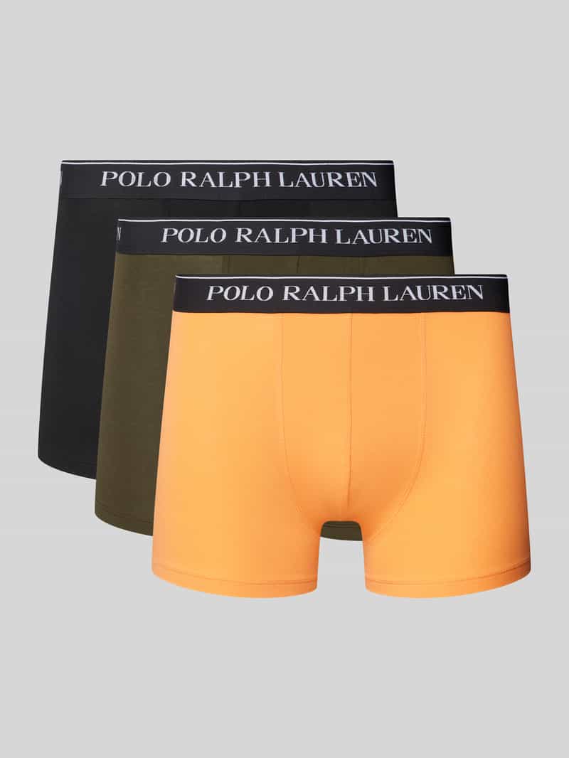 Polo Ralph Lauren Underwear Boxershort met elastische band in een set van 3 stuks