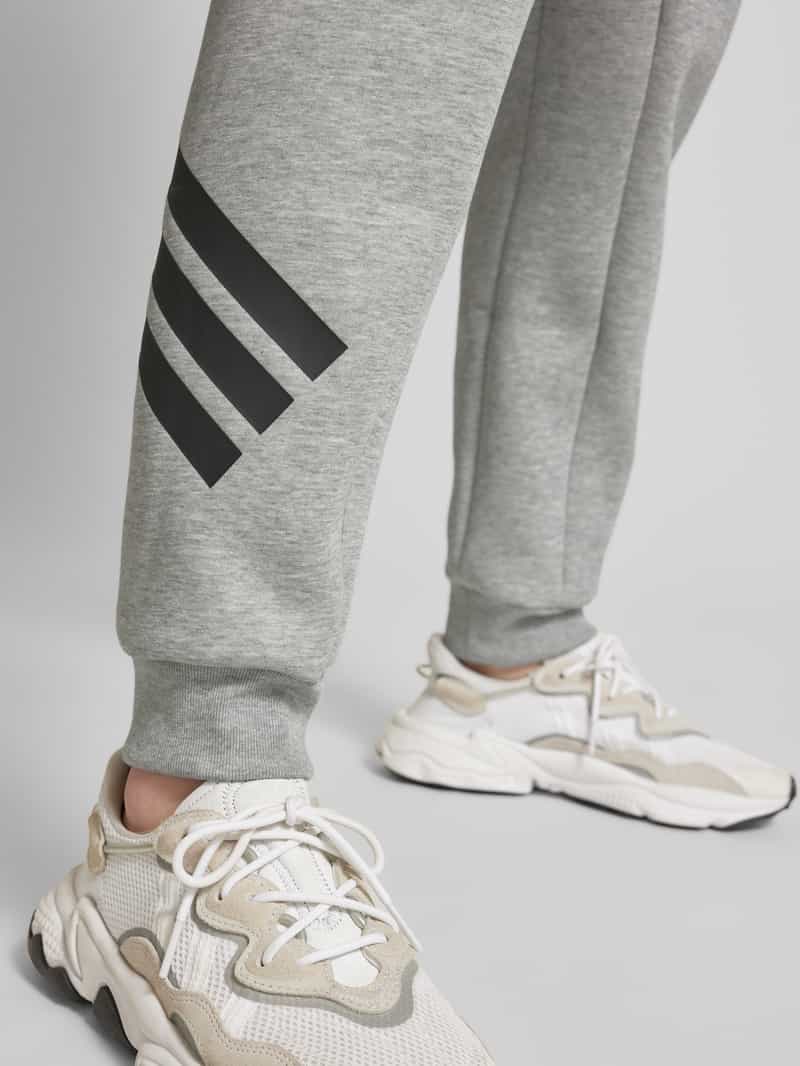 ADIDAS SPORTSWEAR Regular fit sweatpants met labelstitching